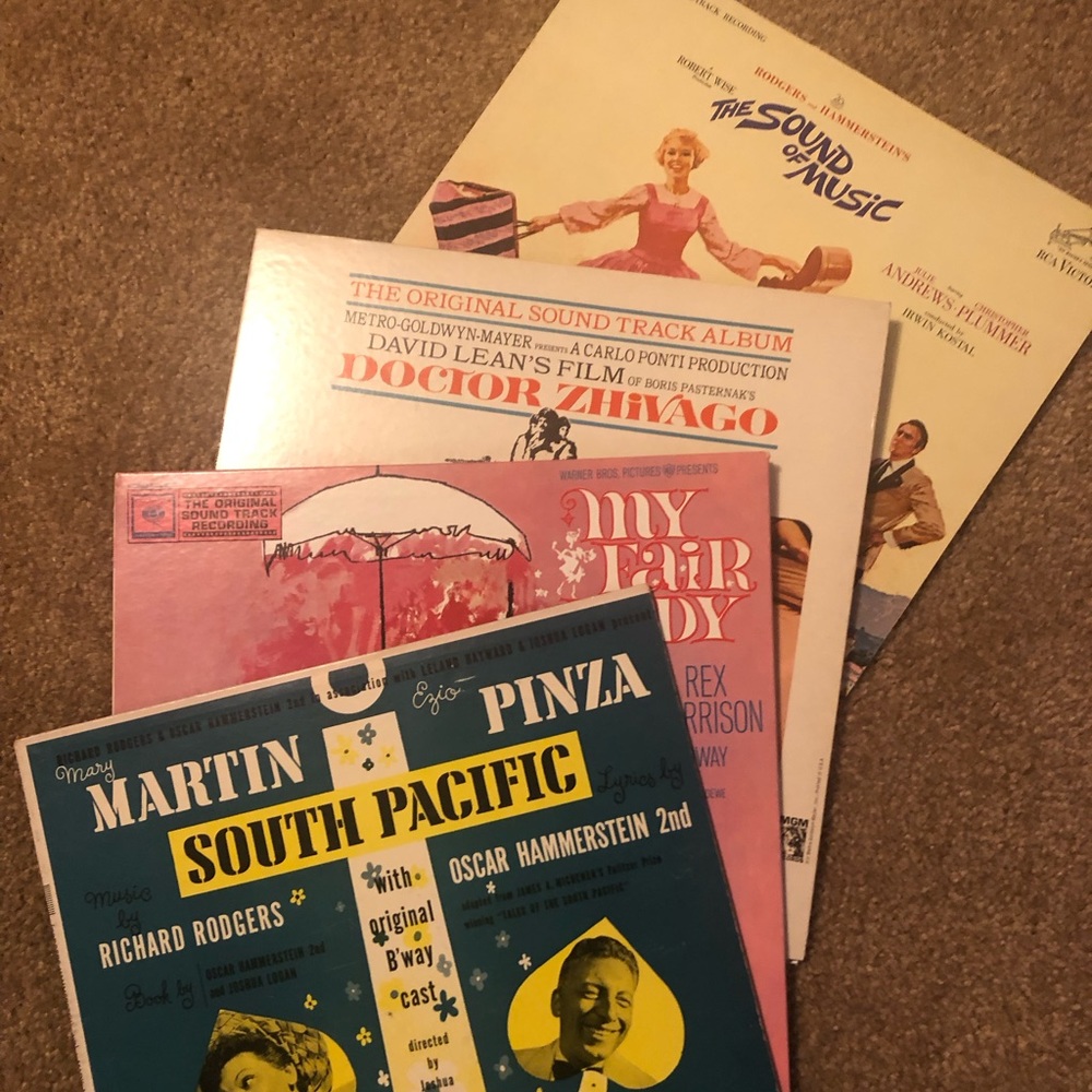 4 Vintage Original Soundtrack Albums